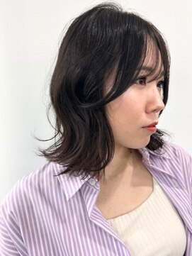 エンディアリング 東銀座(Endearing) ハイライト/マッシュパーマ/束感/波巻き/銀座/東銀座/眉毛