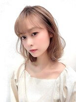 くびれミディココアベージュグレージュカラー透明感20代30代40代