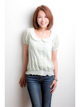 アルトス 浦和(ARTS) 内巻きボブ/美髪/ピンクブラウン[ショートカット浦和]荒巻充上手