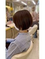 ルーク バイ ヘアーポケット(Luke by hair pocket)&nbsp;まとまりのいいショートボブ