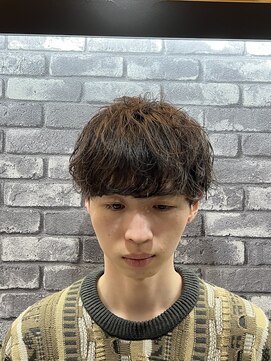 プラウド(PROUD) 刈り上げツーブロックマッシュ/メンズカット/田町/床屋/