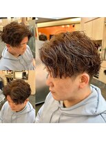 銀座マツナガ 浅草店&nbsp;ビジネスソフトツイストスパイラルナチュラルツーブロック