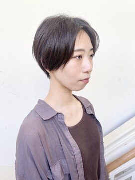 モリオ フロム ロンドン 成増店 【morio成増/一戸】大人可愛い刈り上げハンサムショート