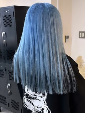 ヴェルデ(Verde) ライトブルー ダブルカラー ハイトーン ブリーチ