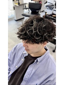 オム ブランシェ(HOMME BLANCHE’) 【Ryo】流行りのシャドウパーマ