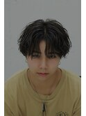 メンズゆるふわスパイラルパーマツイストスパイラル