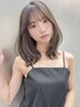 【おすすめ】前髪カット+カラー+3stepオッジィオット超音波トリートメント
