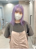 《shii..》#ペールラベンダー#ハイトーンカラー