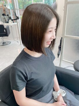 マーシュ 梅田(marshu) 扱いやすいお洒落Bob