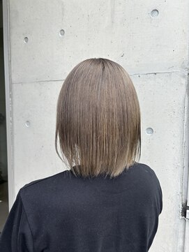 アチーブ ヘア デザイン(achieve hair design) グレージュカラー透明感カラー艶感10代20代30代大人可愛い