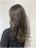 オリーブカラー×セミウェットウェーブ【摂津本山/芦屋】