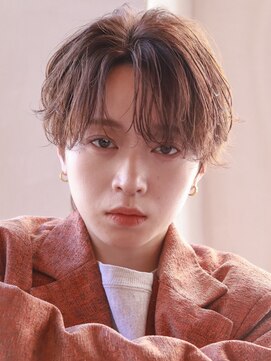 オーシャントーキョー サニー 原宿(OCEAN TOKYO Sunny) 韓国マッシュパーマニュアンスパーマセンターパートショート