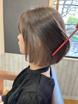 ビー オン ディー ヘア 池袋(BonD hair) さりげないインナーカラー【池袋/髪質改善/ハイライト】