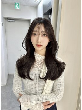 ユーフォリア 渋谷グランデ(Euphoria SHIBUYA GRANDE) レイヤーカット　くびれ巻き　ココアブラウン