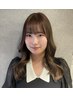 【透明感】ブリーチなしダブルカラー＋顔まわりカット＋Aujuaトリートメント