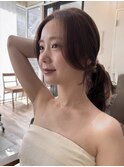 顔まわりカット/後れ毛/結んでも可愛い/似合わせ/