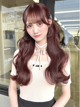 ルイ(LOUIS)の写真/『絶対的可愛いhair』と『丁寧な施術』が口コミとSNSで大人気の美容室♪福岡で可愛くなるならLOUISで決まり