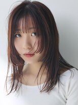 ファースト 吉祥寺(FIRST KICHIJOJI)&nbsp;ボルドー顔周りぷっつりカット【FIRST】松下日和