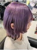 にじさんじ 剣持刀也 ウルフカット ラベンダー パープル