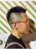 ビジネス爽やかソフトモヒカンスタイル