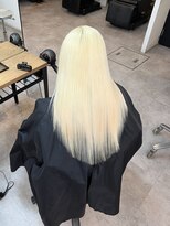 ヌエン 渋谷(NU/EN)&nbsp;海外　ブロンドヘア