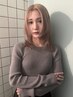 ケアブリーチＷカラー＋補修トリートメント￥20000