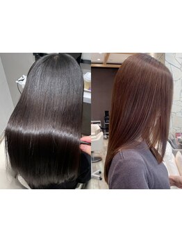 潤いたっぷり指通り滑らかな美髪へ♪髪の状態や悩みに合わせて選定*[髪ドラ/つるりんちょ/髪質改善/顔周り]