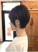 マッシュショートふんわりミディアム大人ボブアッシュカラー