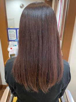 美容室 シャンプーセブンツー(Shampoo7:2)の写真/髪のダメージが気になる方にオススメ！ダメージレスにこだわったトリートメントで潤い溢れる美ヘアに♪