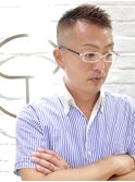 ◎40代50代大人ソフトモヒカンビジネス刈り上げ