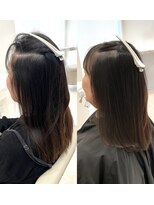 シンシア 銀座(sinsia)&nbsp;50代 絡まりやすい繊細な髪質にも酸性ストレート