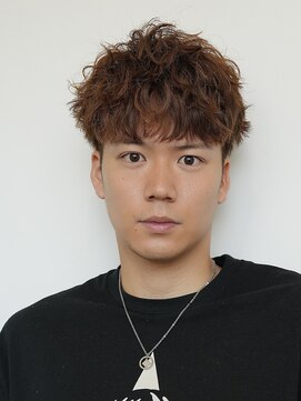 ログ(LOG) シャドウパーマ 無造作パーマ メンズショート 高松