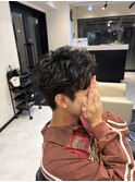 メンズカット/スパイキーショート