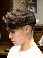 ザバーバー 渋谷(THE BARBER)&nbsp;短髪フェード+フェザーパーマ
