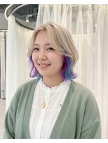 ハーツオオサカ(HE:ARTS OSAKA)&nbsp;エクステでイメチェン♪インナーカラー