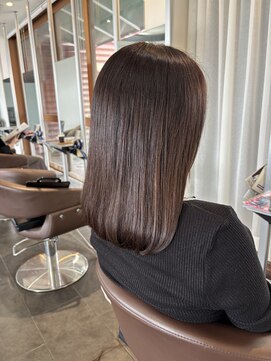 ヘアサロン フラット(Hair salon flat) ミディアムボブ