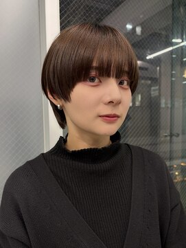 ウク 吉祥寺(Ucu) 【マッシュショートウルフ】◎丸みとエッジの共存◎