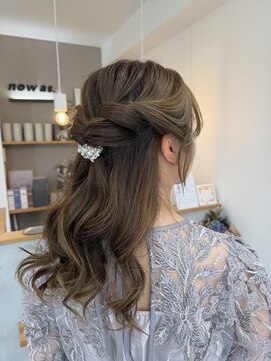 アト(Ato.) ハーフアップhair arrange【向】【Ato.明石】