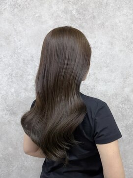 ミニム ヘアー(minim hair) 【minim×りの】赤み消し!!オリーブベージュ