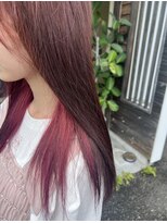 ラルートバイルレーヴ 大井川店(La route by Le reve)&nbsp;インナーカラー[大井川/焼津/髪質改善/縮毛矯正/メンズ]