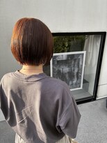 ラポーザヘア(La Pausa Hair)&nbsp;ミニボブ×ベージュ