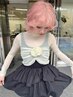 【期間限定】デザインカット+透明感カラー+トリートメント￥15000