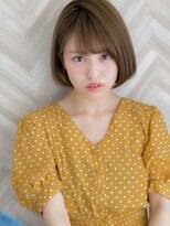 ローマ ギンザ(ROMA Ginza)&nbsp;『ROMA』2019年春 透明感グレージュ ワンレン 小顔ボブ