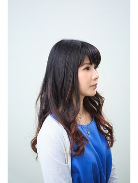 ソーホー ニューヨーク シズオカ(SOHO newyork SHIZUOKA) ゆるふわウェーブのグラデーション