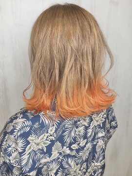 ソース 京都河原町(SOURCE) 【SOURCE】裾カラーオレンジ