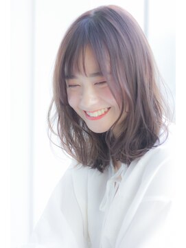 ラフ フロム ガーデン(Laf from GARDEN) 寺尾拓巳　大人かわいいラベージュくびれヘアミディアムボブ