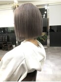 切りっぱなしボブ