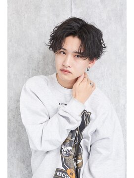 メンズサロンドットリアン(dot. lien) 【men’s salon dot. Tokyo】波打ちセンターパート
