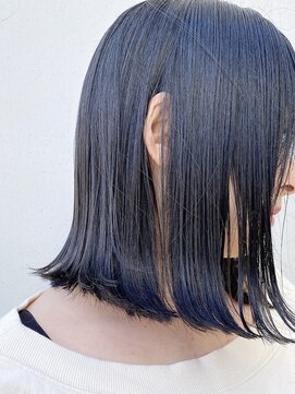 カリーナコークス 原宿 渋谷(Carina COKETH) ダブルカラーボブ(ケアブリーチ.インナーカラー.レイヤーカット)