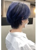 【GEEKS渋谷】スマートマッシュ/ブルーアッシュ/爽やか/20代30代